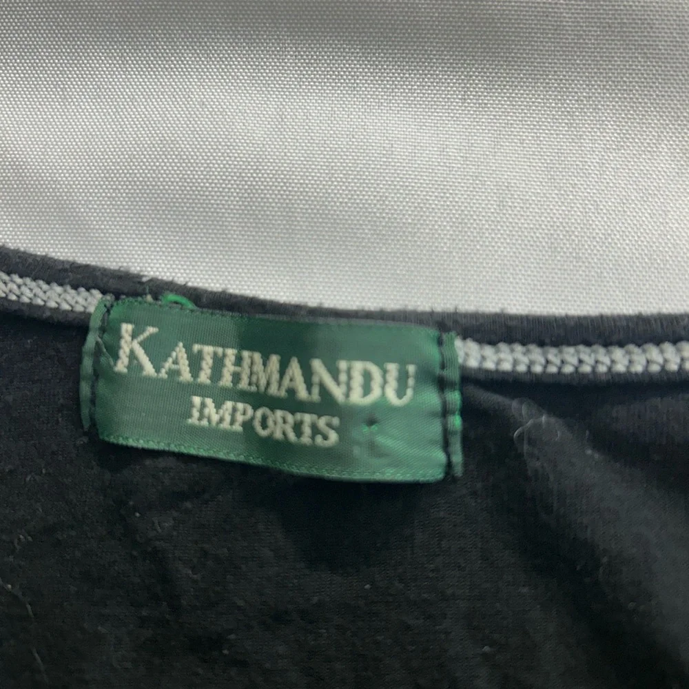 Kathmandu Black and Multicolor Tie-Dye Tank Top - Picture 4 of 5